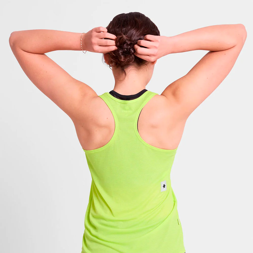 CAMISETA DE TIRANTES SAYSKY REACTIVE FLOW MUJER - Yellow - Imagen 4