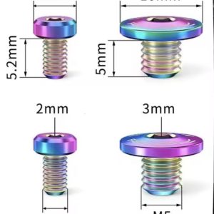 4 pernos maneta freno