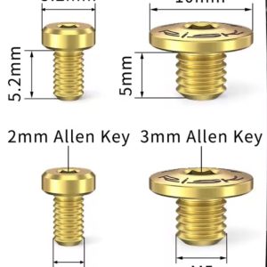 4 pernos maneta freno