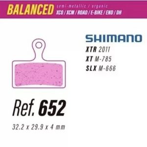 Pastillas Balanced 652 LESS BRAKES