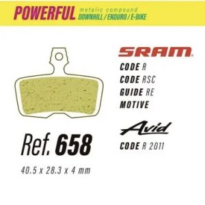 Pastillas Powerful 658 LESS BRAKES