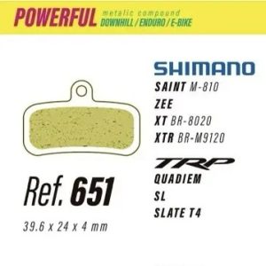 Pastillas Powerful 651 LESS BRAKES