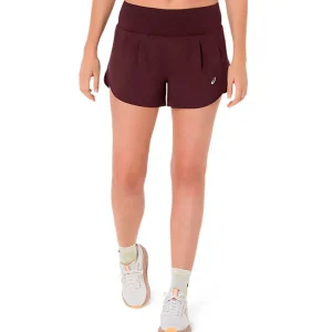 PANTALÓN CORTO ASICS ROAD MUJER - Dark Currant