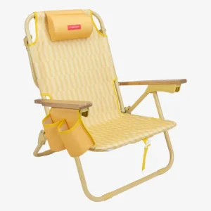 Silla plegable playa amarilla - ODIN