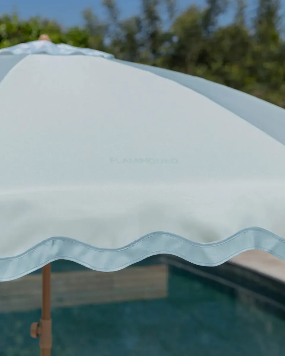 Sombrilla exterior aguamarina - BIANCA - Imagen 7