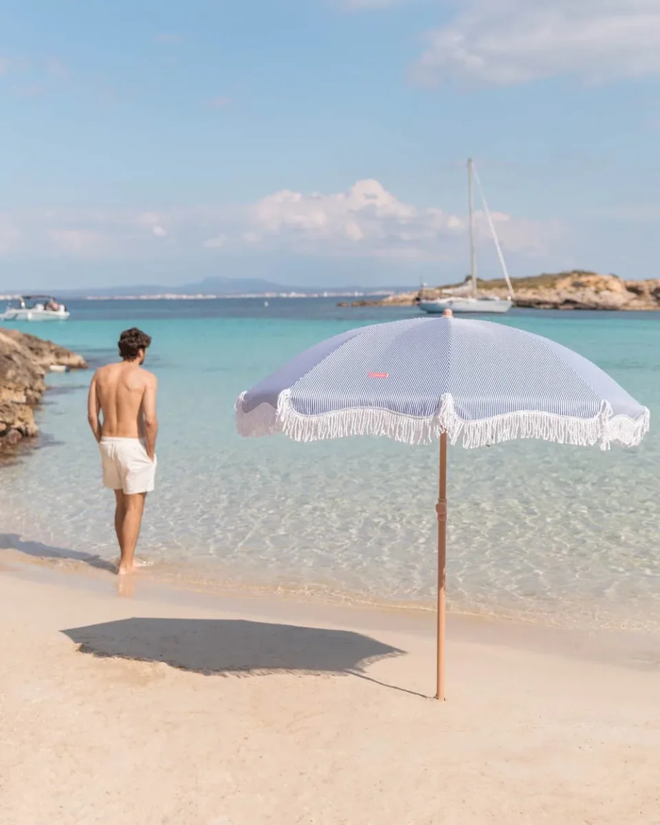 Sombrilla exterior azul - MARION - Imagen 3