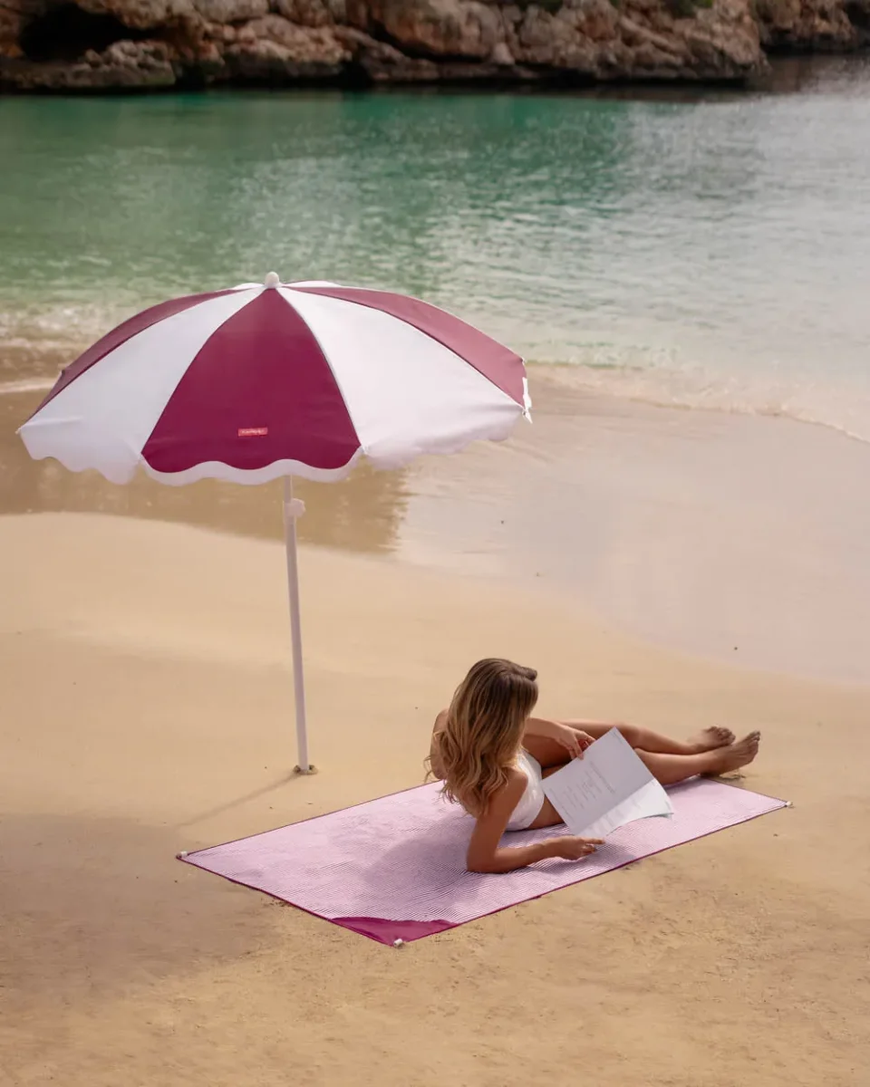 Sombrilla exterior granate - DANIA - Imagen 8