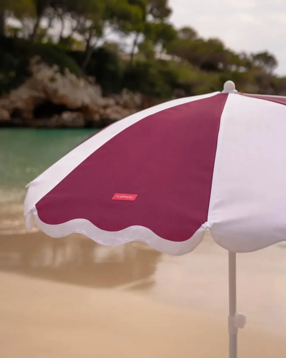 Sombrilla exterior granate - DANIA - Imagen 7