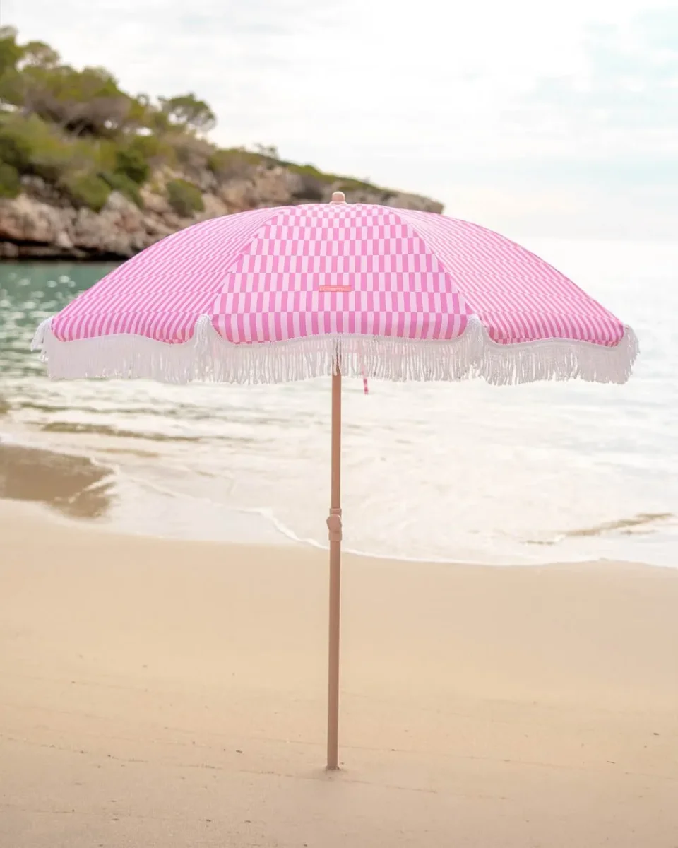 Sombrilla exterior rosa - CARAMEL - Imagen 9