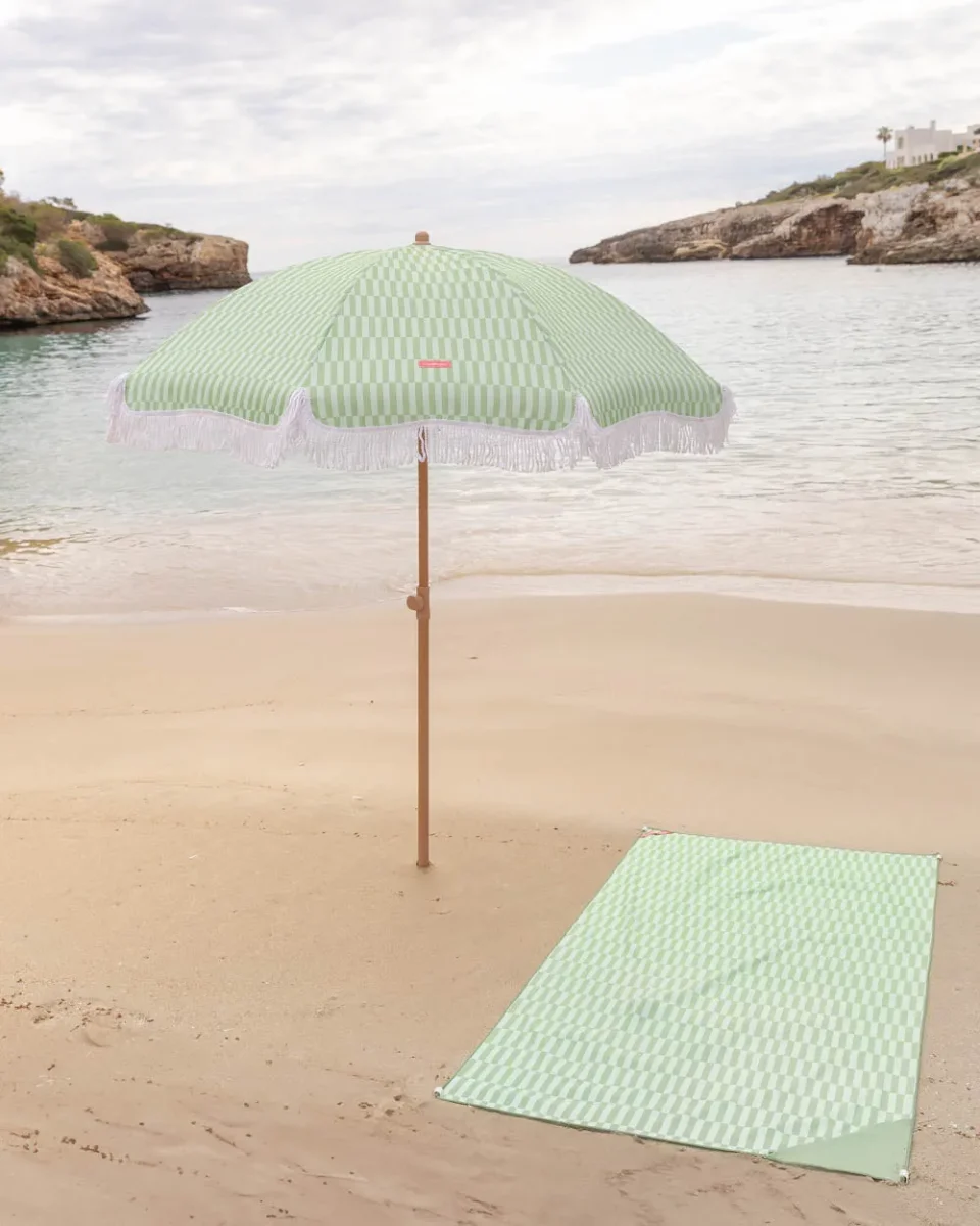 Sombrilla exterior verde - CARAMEL - Imagen 9