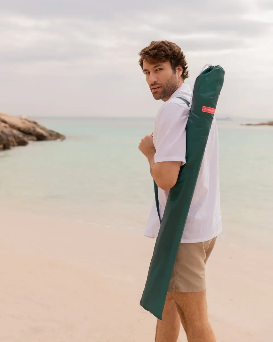 Sombrilla exterior verde - DANIA - Imagen 4