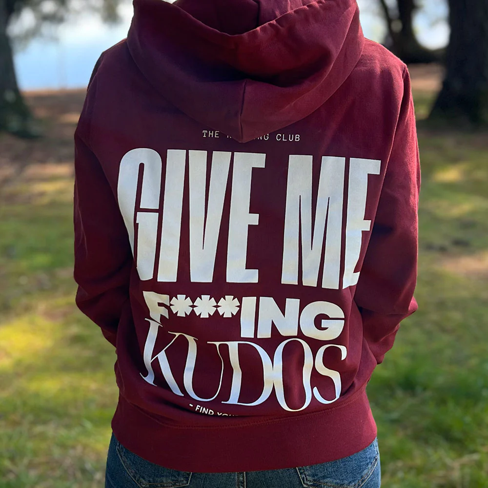 SUDADERA FIND YOUR EVEREST - GIVE ME FUCKING KUDOS - Kazam - Imagen 3