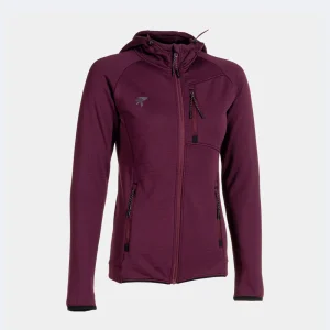SUDADERA JOMA EXPLORER MUJER - Burdeos
