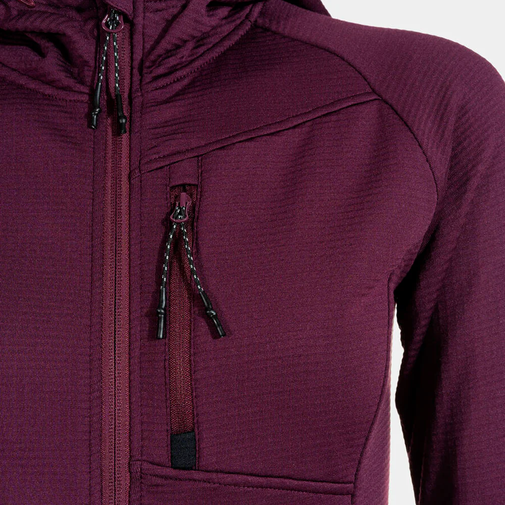 SUDADERA JOMA EXPLORER MUJER - Burdeos - Imagen 6