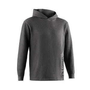 SUDADERA LURBEL WAVE - Gris Hielo / Negro