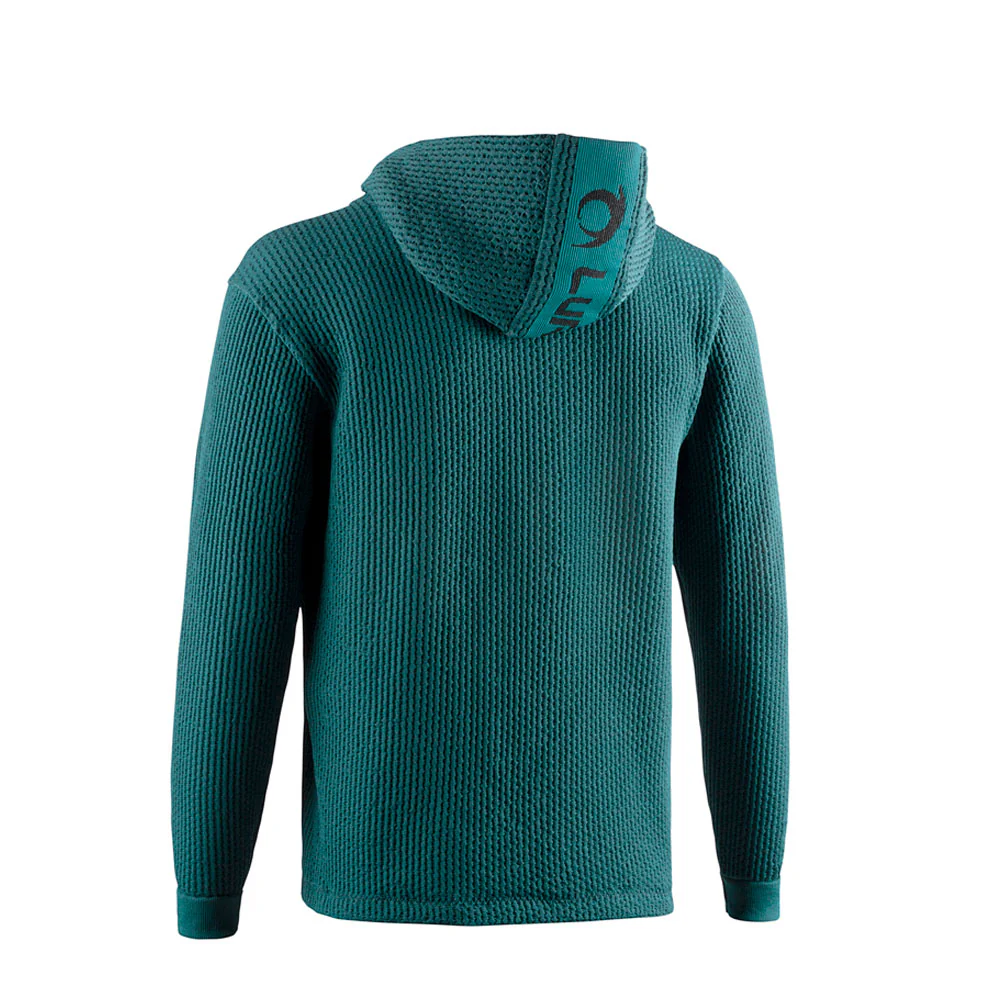 SUDADERA LURBEL WAVE - Verde Botella / Negro - Imagen 3