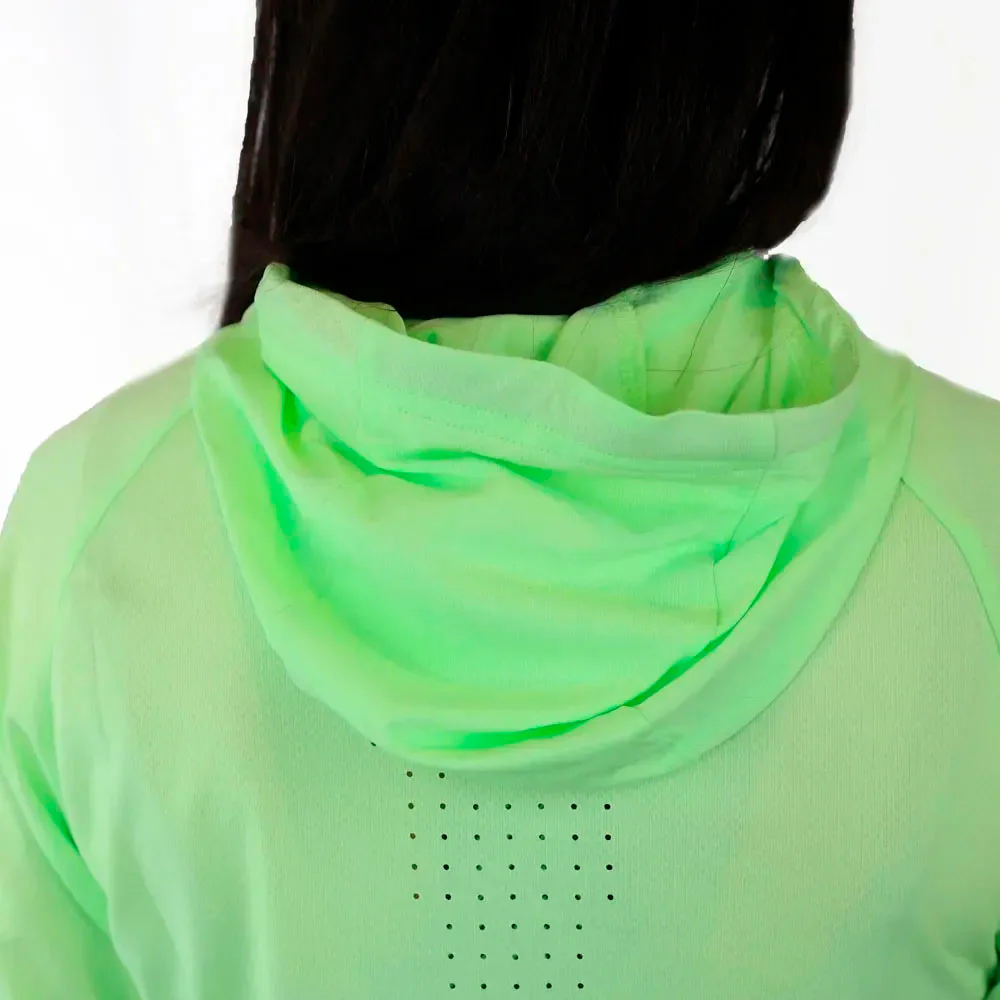 SUDADERA OS2O SKIN FEEL SUN MUJER - Paradise Green - Imagen 5