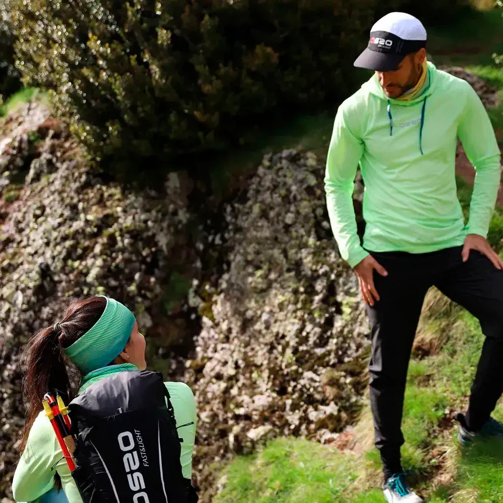 SUDADERA OS2O SKIN FEEL SUN - Paradise Green - Imagen 5