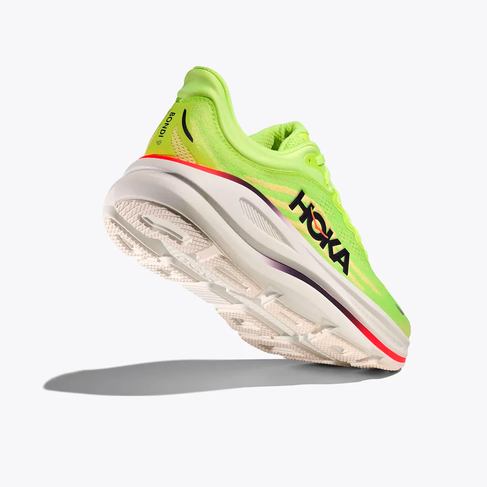 ZAPATILLAS HOKA BONDI 9 - Neon Yuzu / Sunlight - Imagen 3