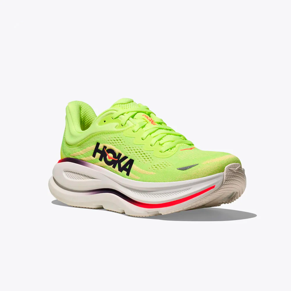 ZAPATILLAS HOKA BONDI 9 - Neon Yuzu / Sunlight - Imagen 6