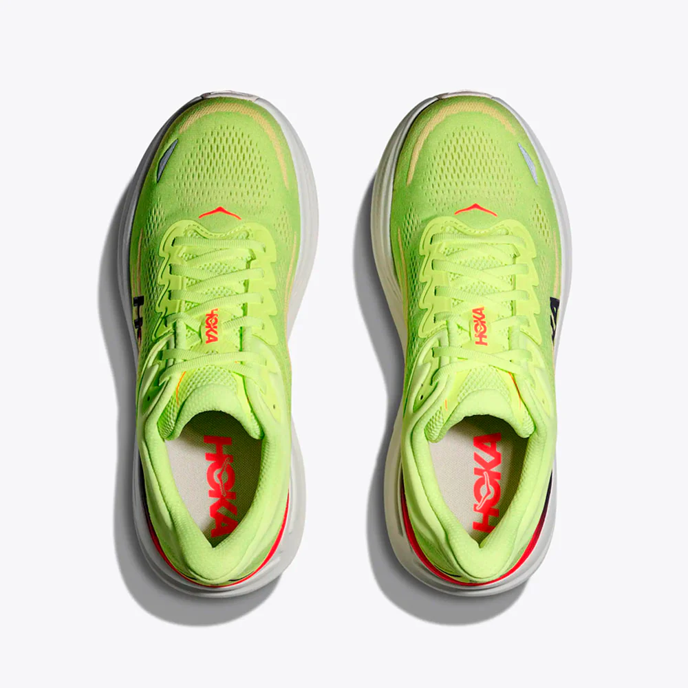 ZAPATILLAS HOKA BONDI 9 - Neon Yuzu / Sunlight - Imagen 9