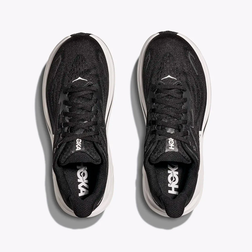 ZAPATILLAS HOKA CLIFTON 10 - Black / White - Imagen 6