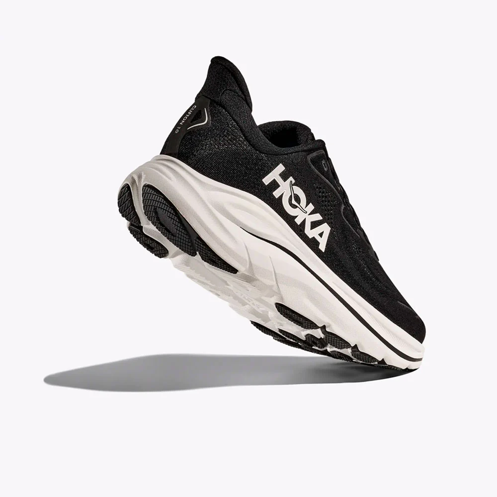 ZAPATILLAS HOKA CLIFTON 10 - Black / White - Imagen 3