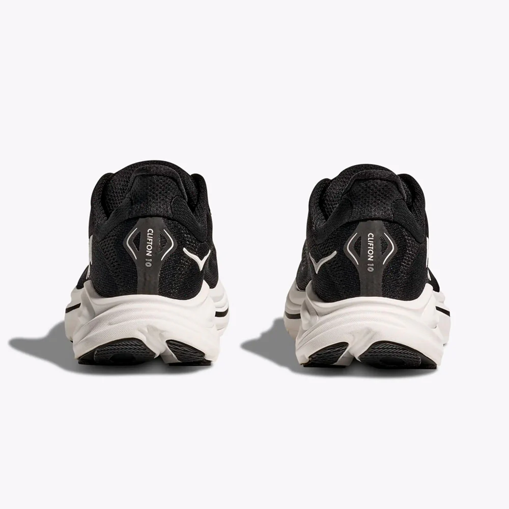 ZAPATILLAS HOKA CLIFTON 10 - Black / White - Imagen 8