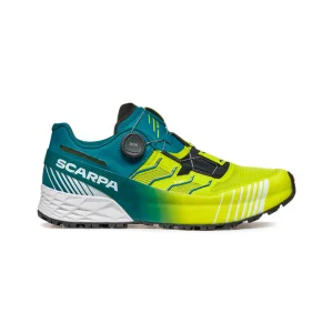 ZAPATILLAS SCARPA RIBELLE RUN KALIBRA HT - Lime Green / Deep Lagoon
